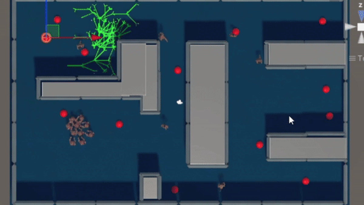 Simulation wwith zombies, l systems, and boids