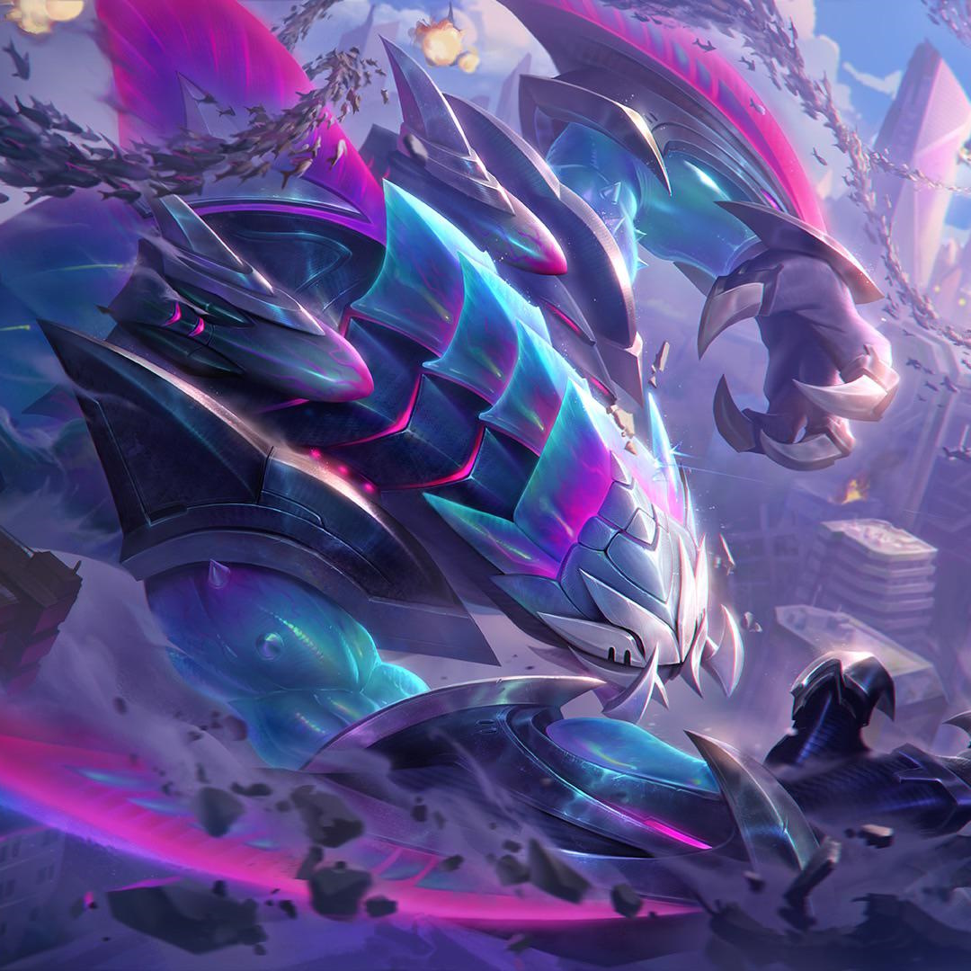 Primordian Rek'Sai Splash Art